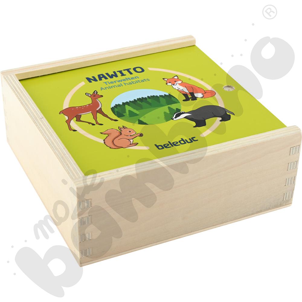 Układanka - środowiska życia zwierząt