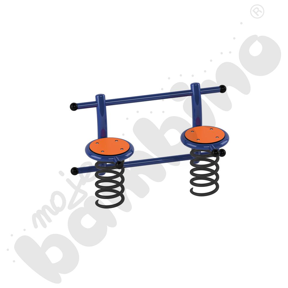 Action4Kids - podwójny bujak na podstawie metalowej