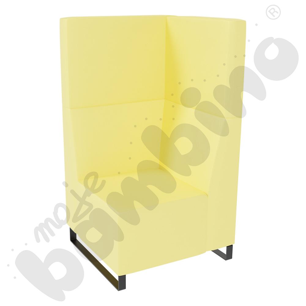 Fotel narożny Universum wys. 133 cm, tkanina MT10