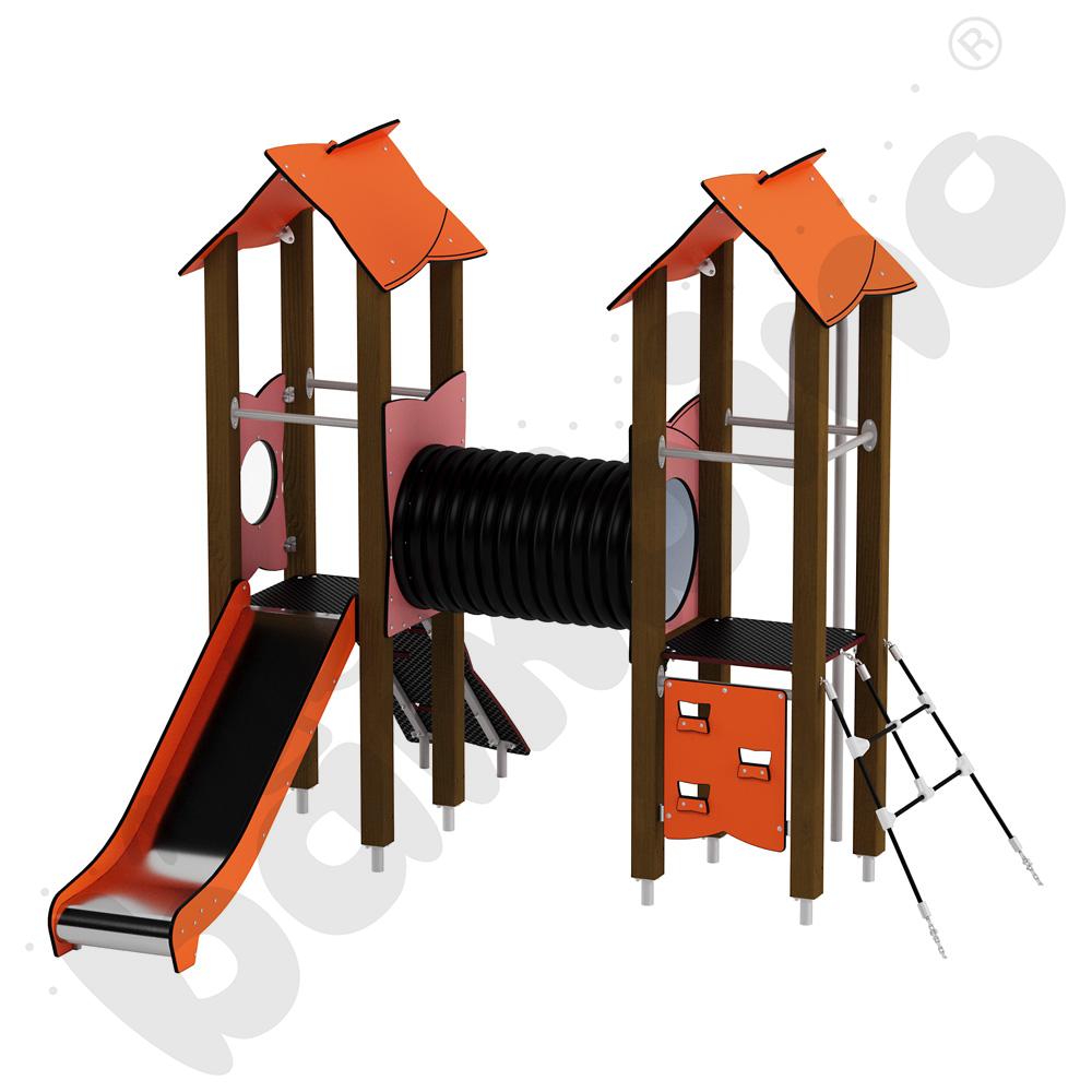 Zestaw Urbi 4, słupy drewniane A