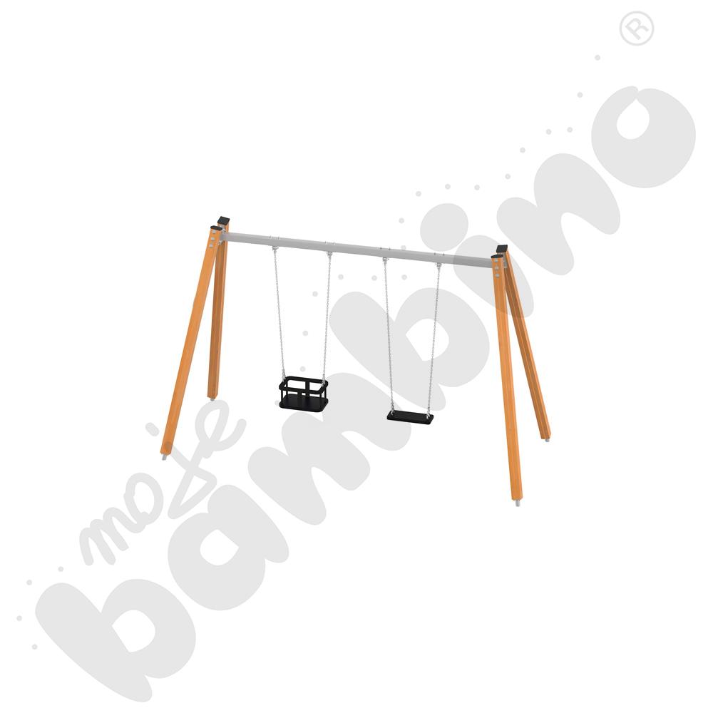 Quadro - stelaż do huśtawki podwójnej
