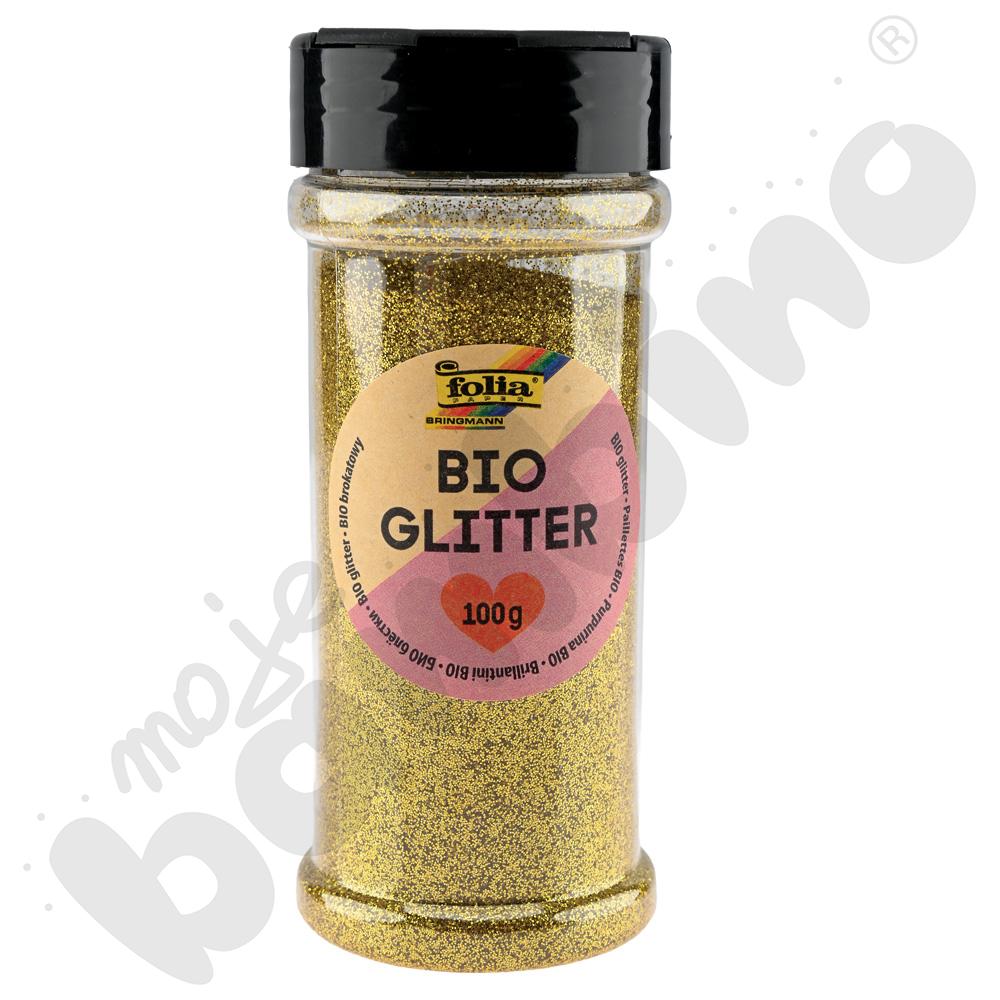 Brokat BIO złoty 100 g