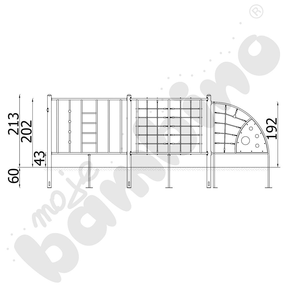 Action4Kids Lime - Fala wspinaczkowa