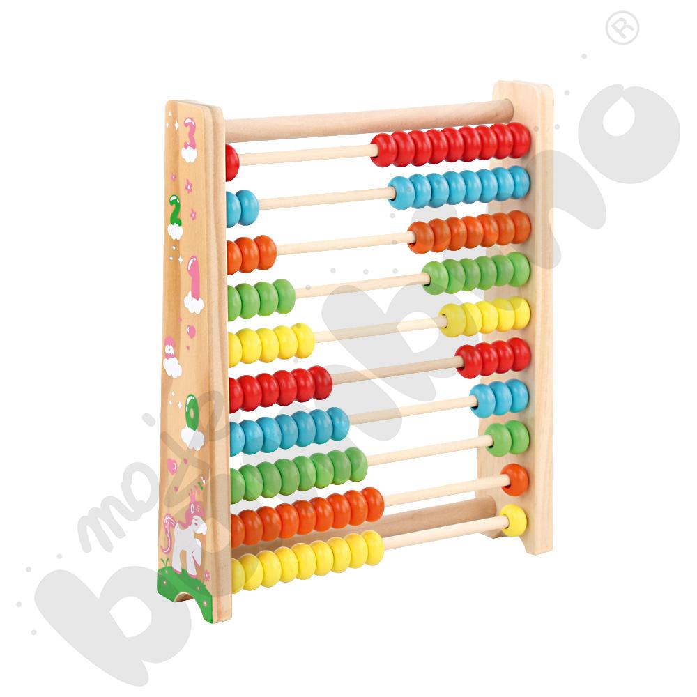 Drewniane liczydło Zosi