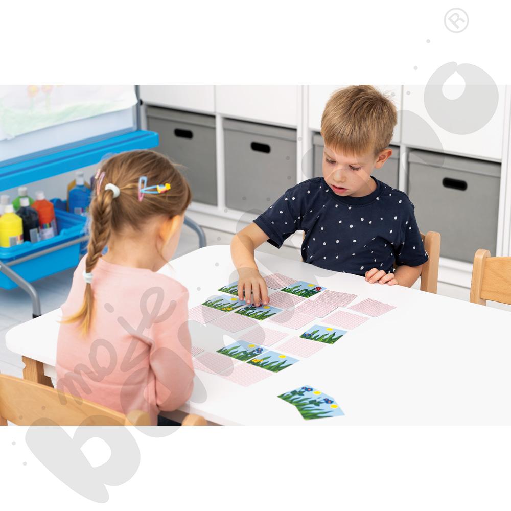 Memory Kwiaty – ćwiczymy orientację przestrzenną 