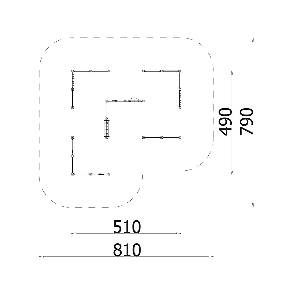 Quadro Simple - labyrint