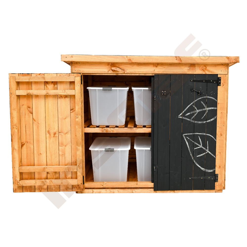 Zahradní skříňka s tabulovými dvířky