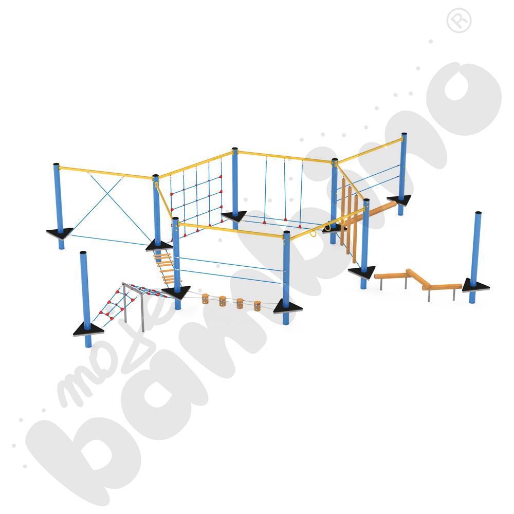 Zestaw Mini park linowy 7 Metal