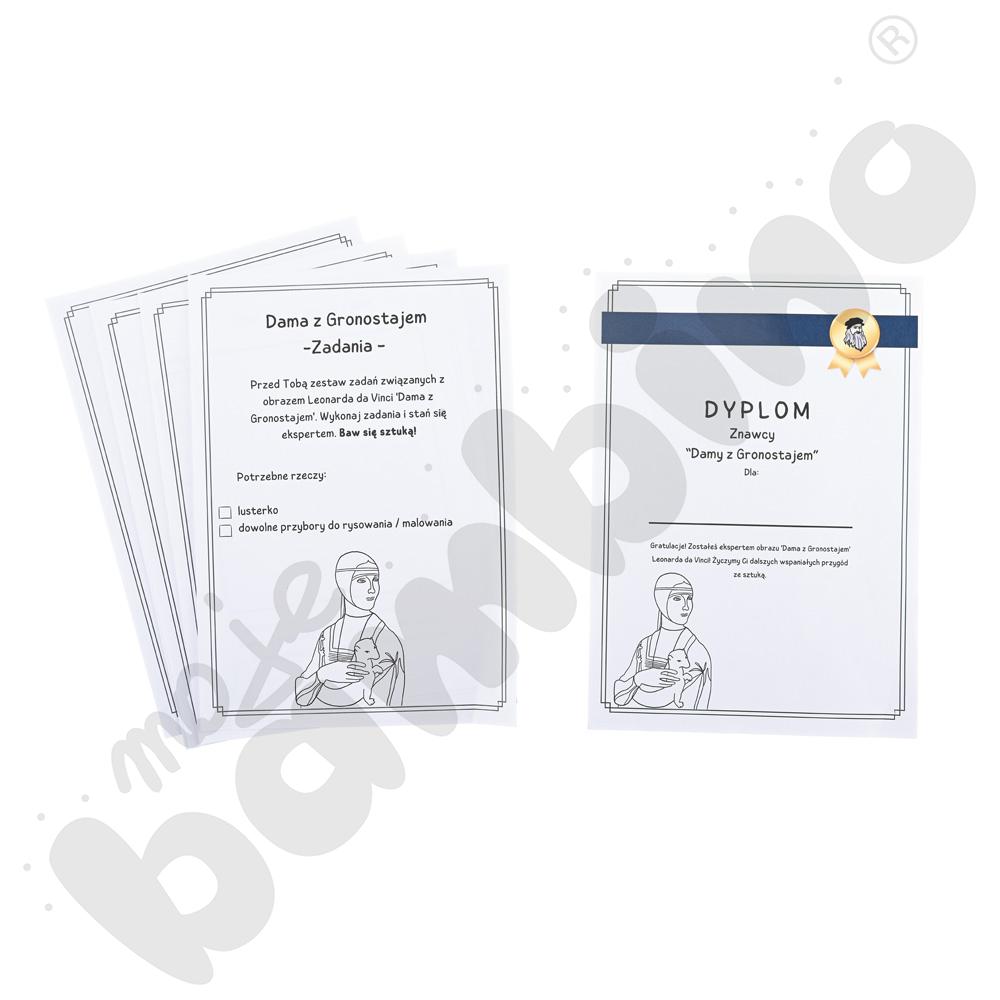Dama z Gronostajem - pakiet artystyczno-dydaktyczny dla uczniów