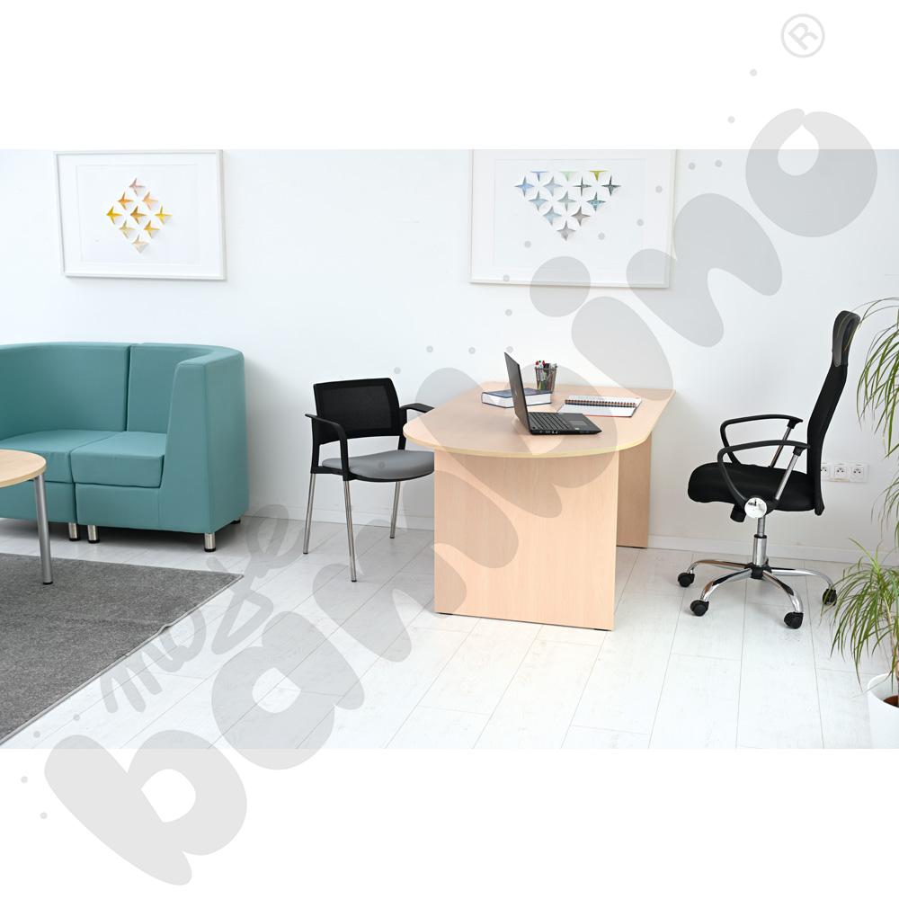 Biurko dwustronne Quadro - klon jasny