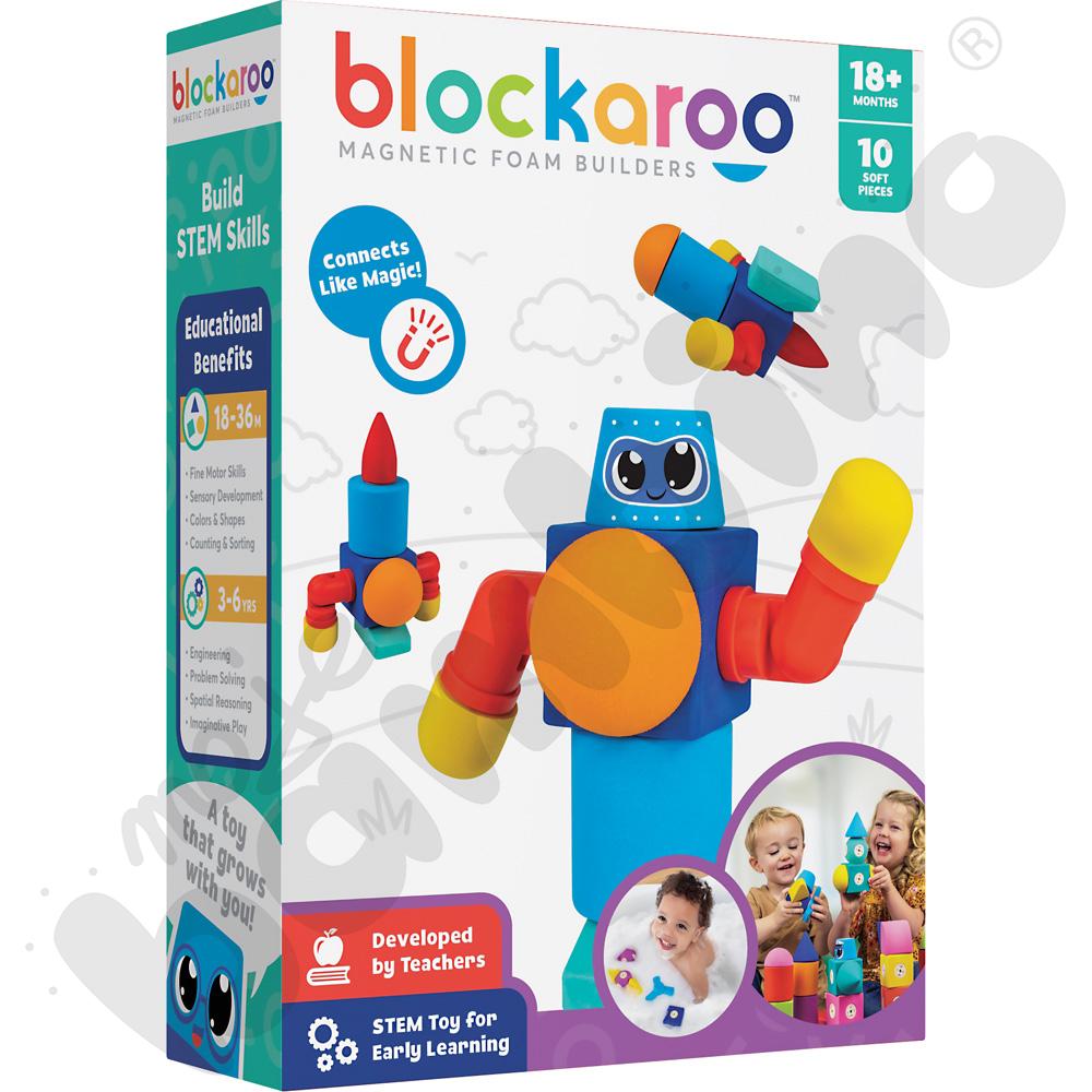 Blockaroo Robot - magnetyczne klocki piankowe, 10 elem.