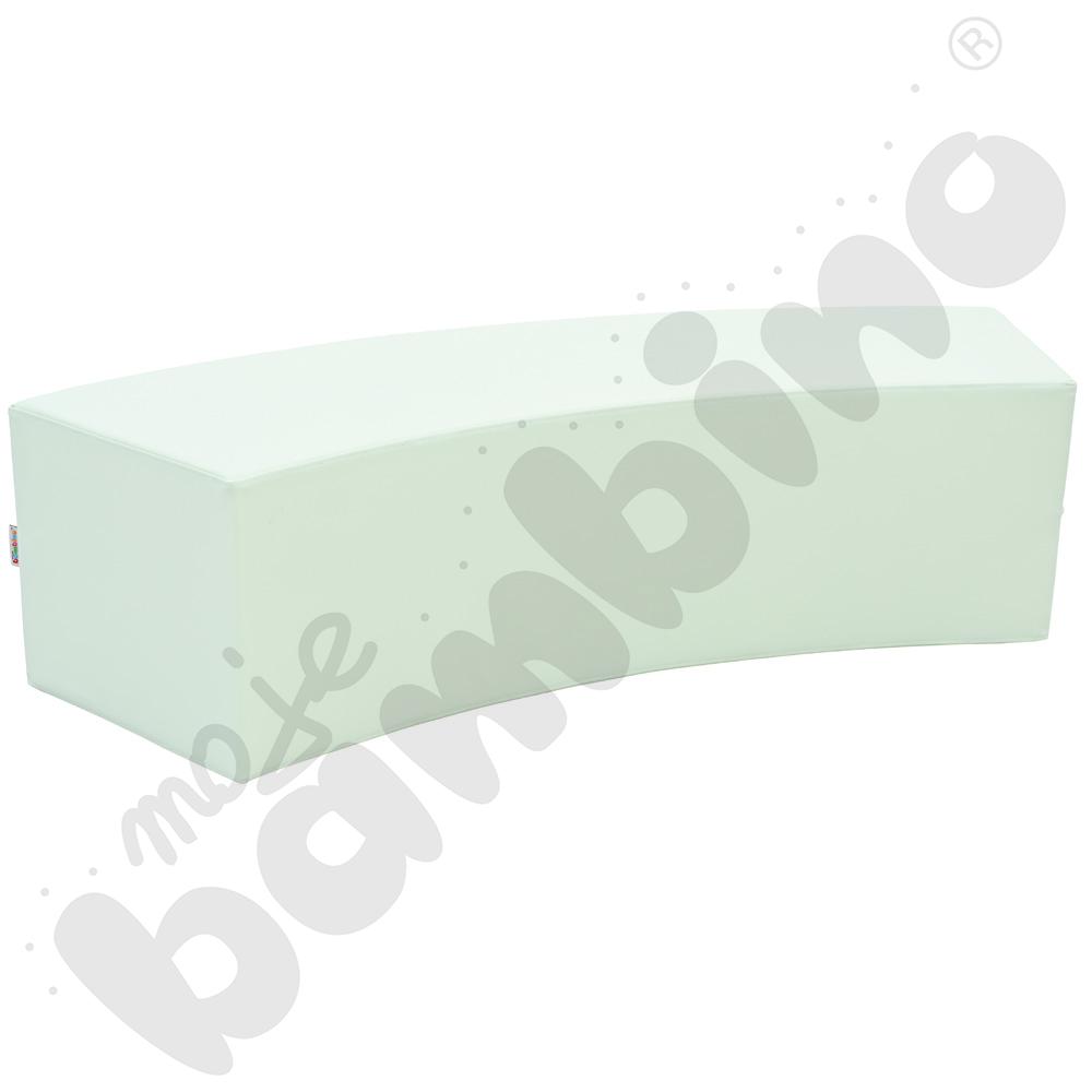 Siedzisko Paolo długie, jasnozielony pastel