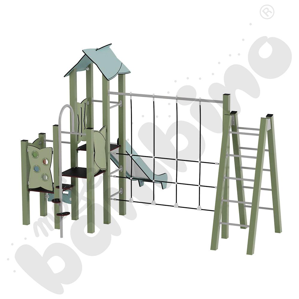 Zestaw Urbi 7, słupy metalowe C