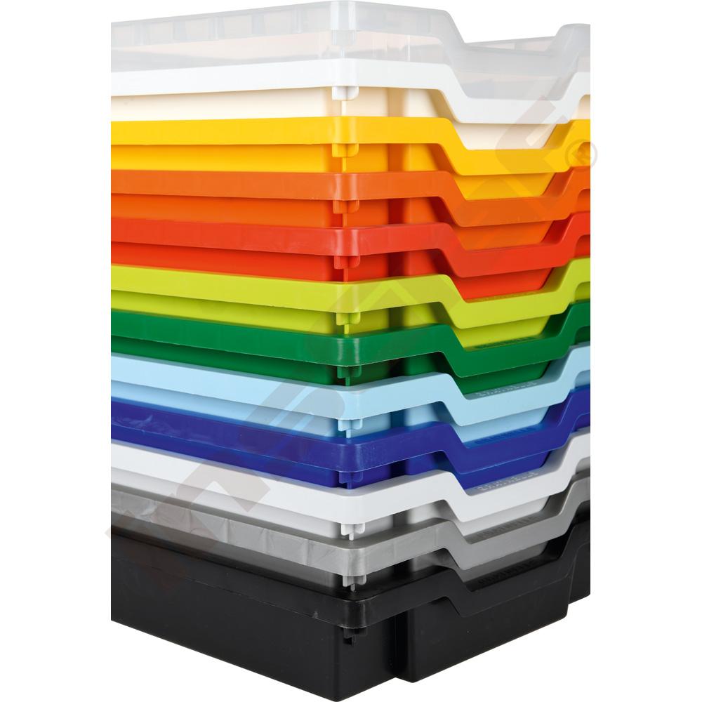 Úložný box 1 - plytký, transparentný