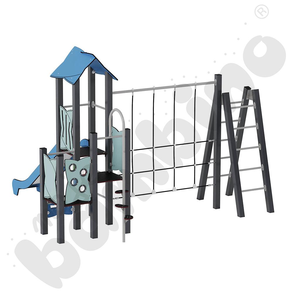 Zestaw Urbi 7, słupy metalowe B