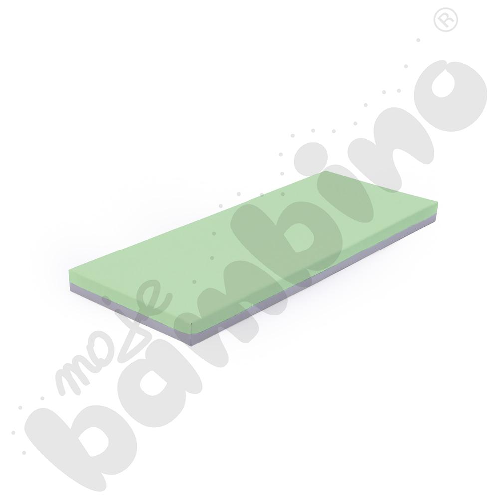 Materac przedszkolny seledynowo-szary