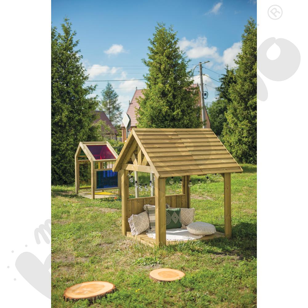 Domek Terra tęczowy, z kotwami