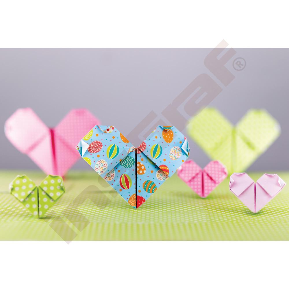 Papír na origami, 170 ks 