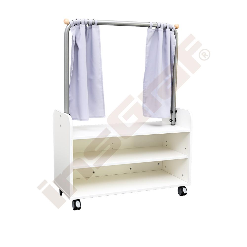 Mobilný hrací kútik Quadro 277 - korpus biely