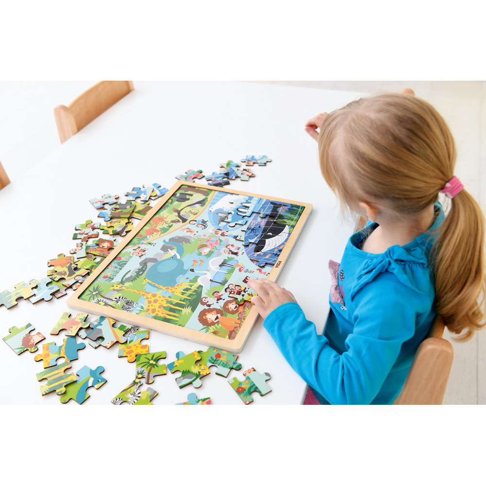 Puzzle Zoo, 48 dielov