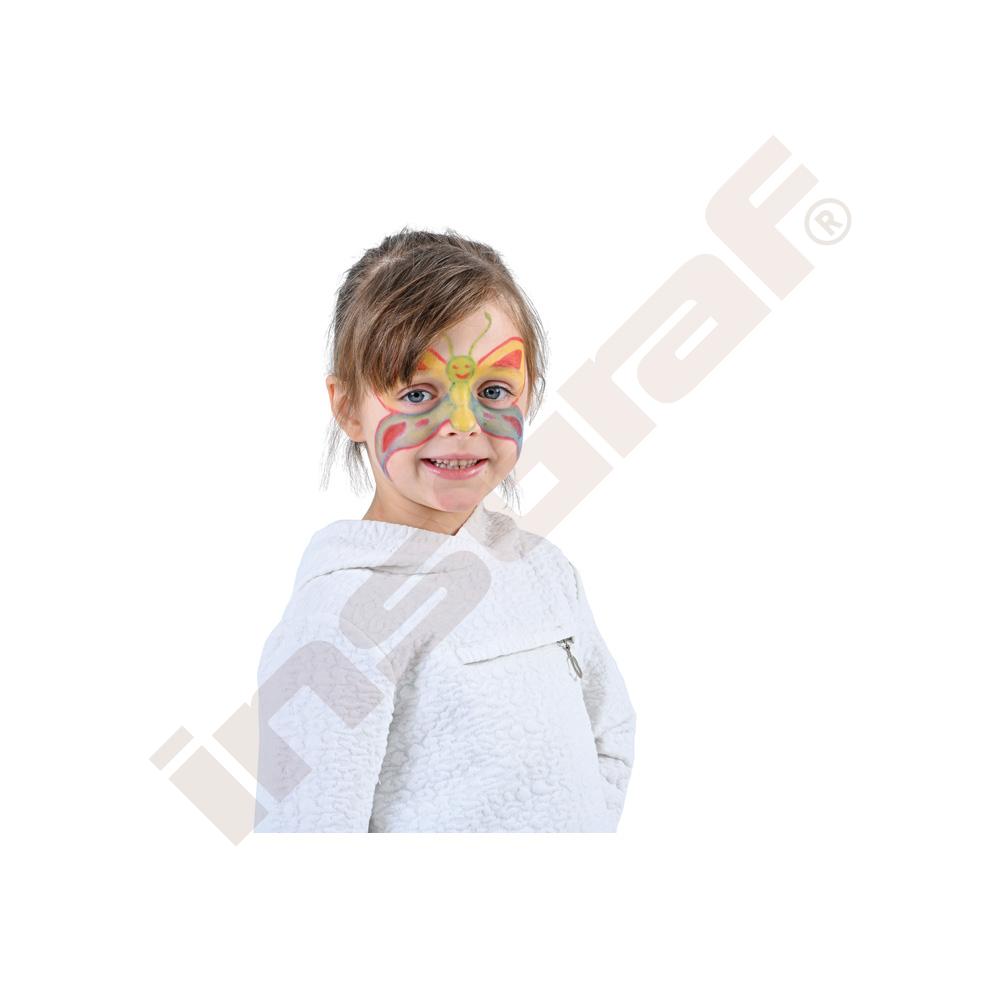 Pastelky pro malování na obličej 6 barev - klasické