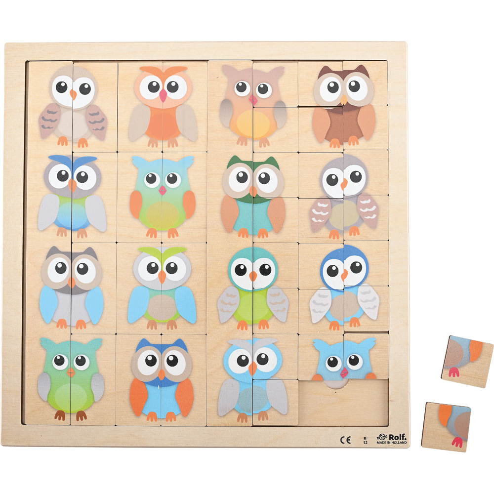 Lotto puzzle - sovy