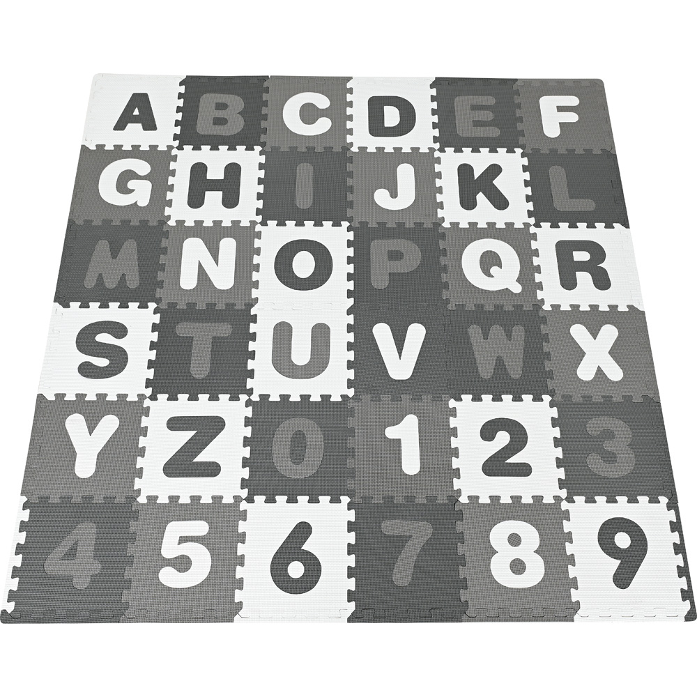 Podložka puzzle - Písmená a čísla 