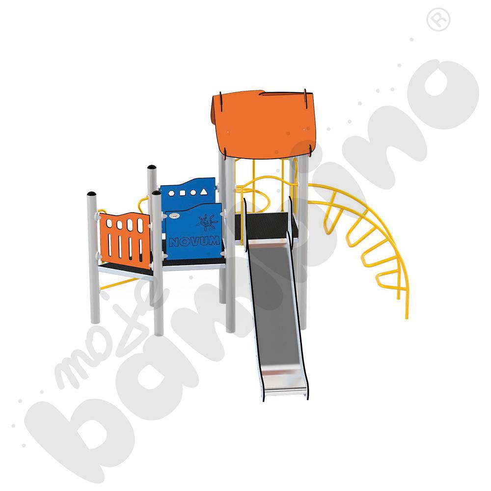 Orbis - wieża 11, metalowe słupy