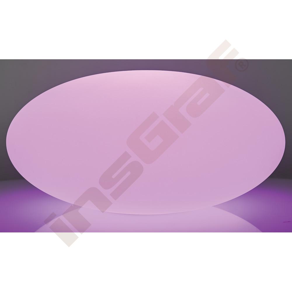 Lampa LED zploštělá koule 