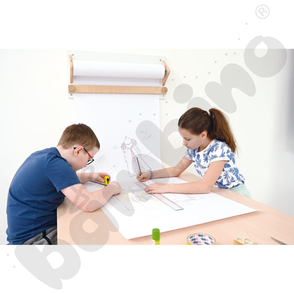 Biurko dwustronne Quadro - klon jasny