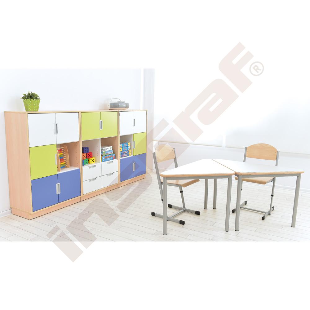 Quadro - sestava 13, 90°, korpusy světlý javor, tiché zavírání
