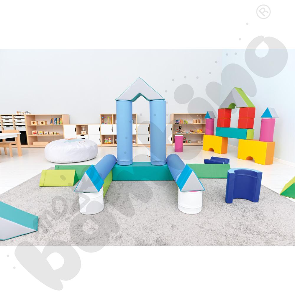 Zestaw małych klocków piankowych, 33 elem.