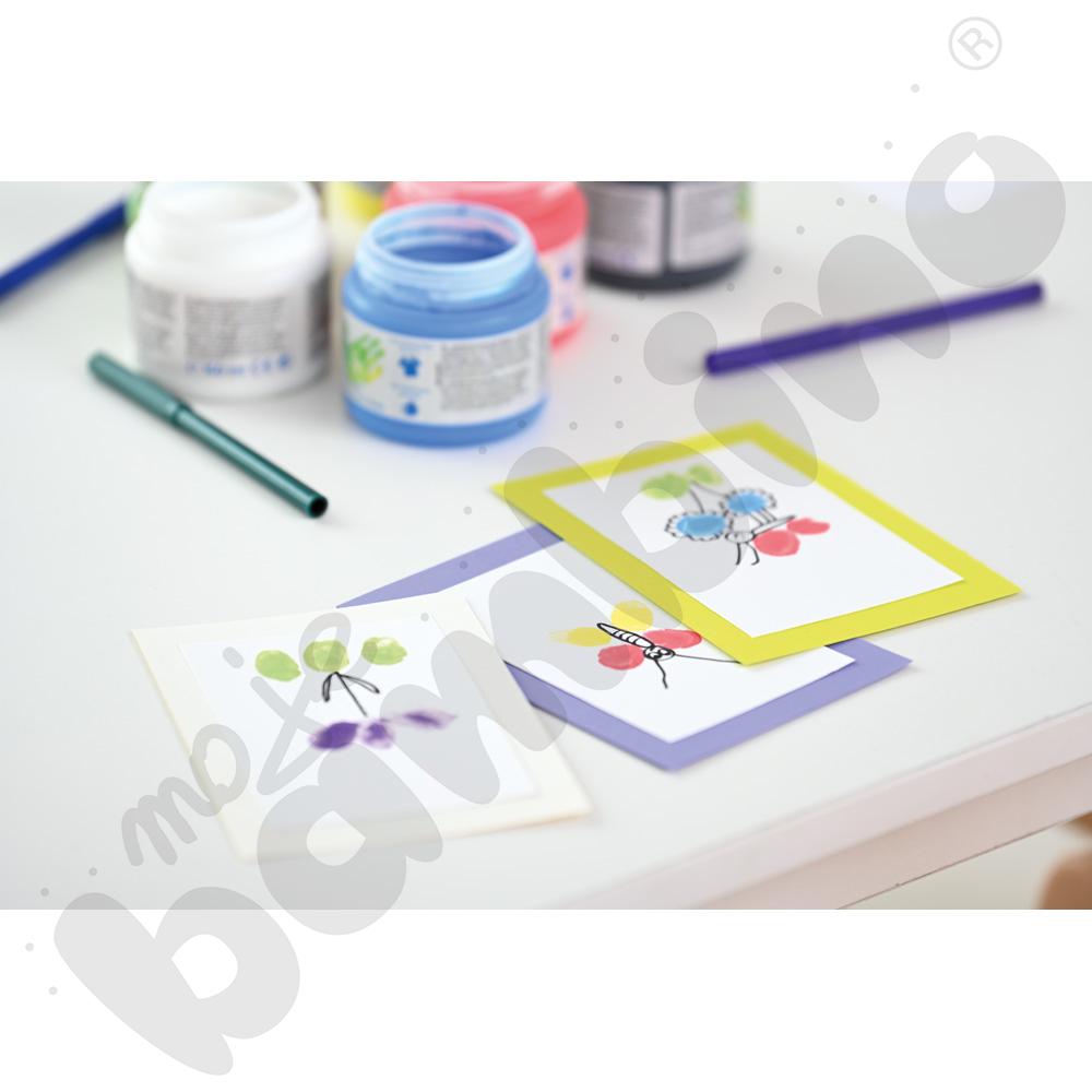 Farby do malowania palcami - 6 szt.