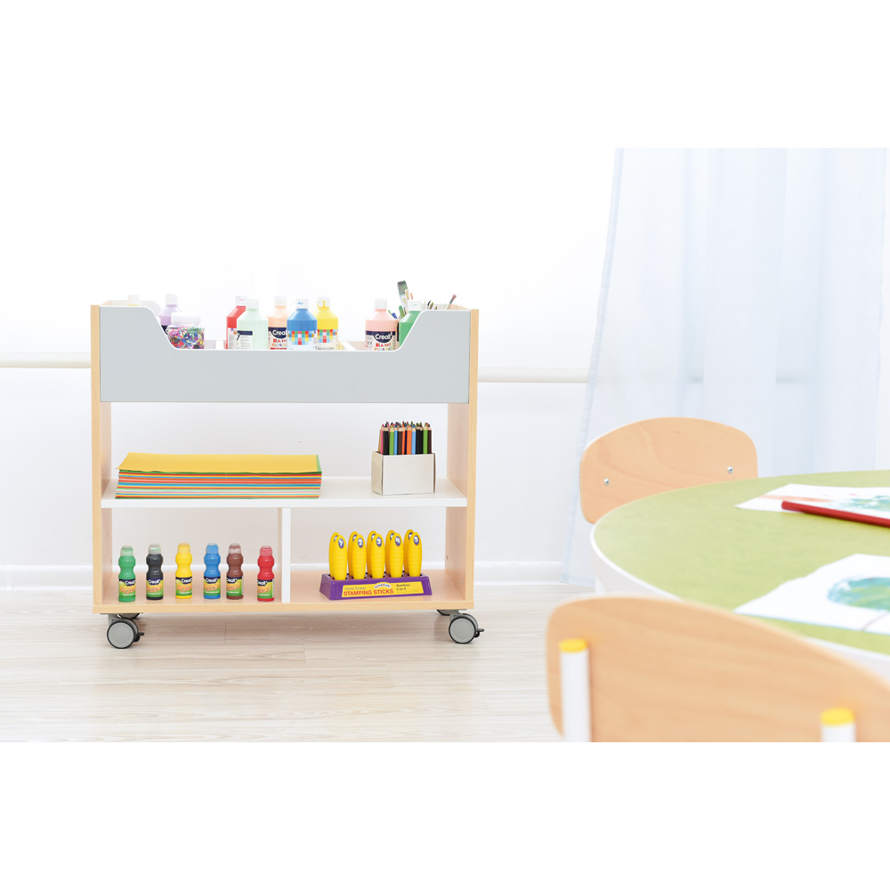 Skrinka Quadro na výtvarný materiál