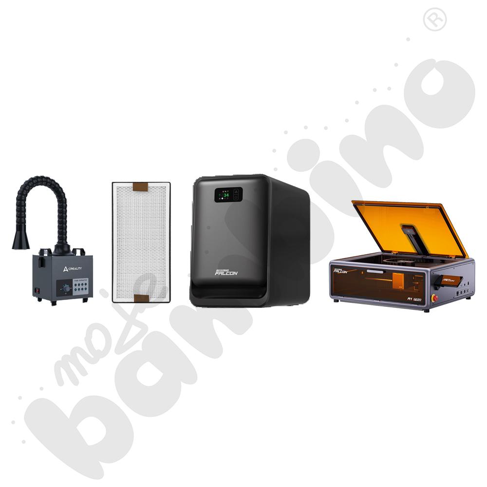 Pracownia grawerowania laserowego Creality Falcon A1 Pro 20 W – zestaw Expert