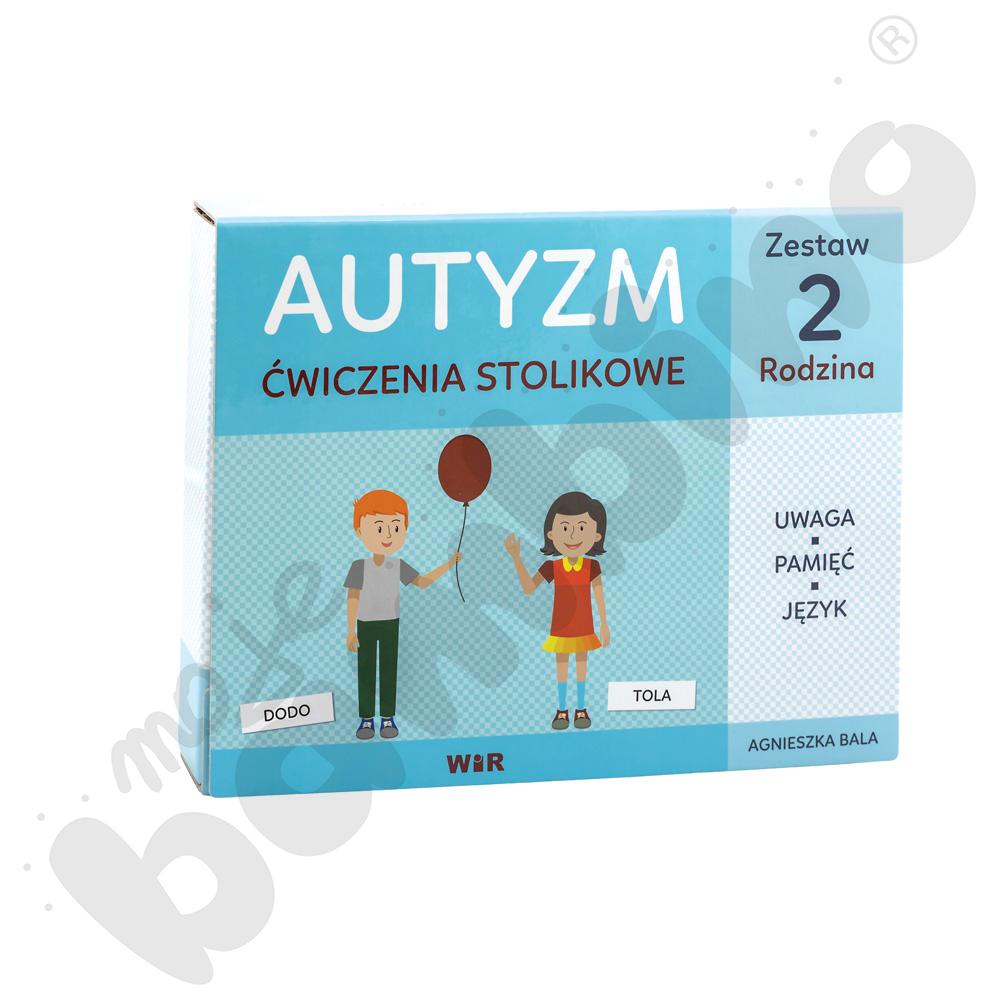 Autyzm. Ćwiczenia stolikowe. Zestaw 2 - rodzina