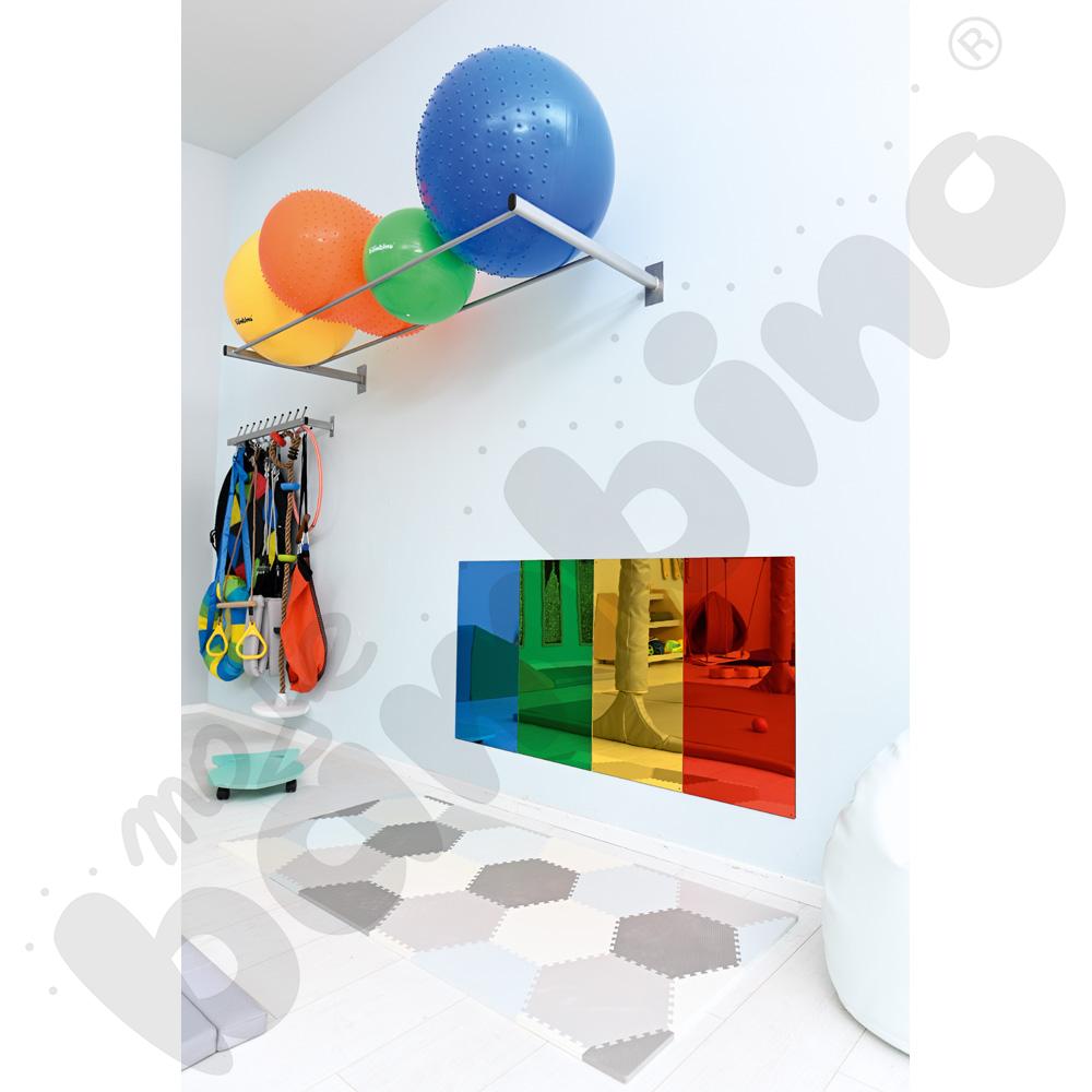 Półka metalowa na piłki