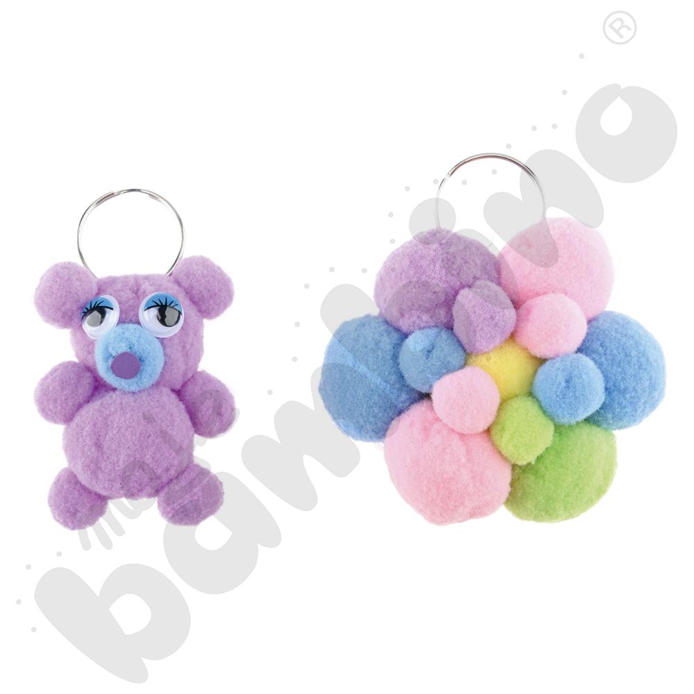 Pompony pastelowe, 200 szt.