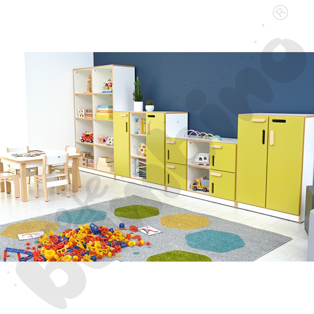 Średnia szafka NEA z 6 przegrodami