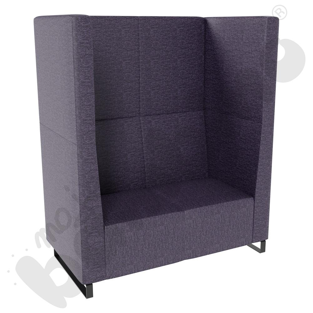 Sofa Universum 2-os. wys. 163 cm, 2 boki wysokie, tkanina RO16