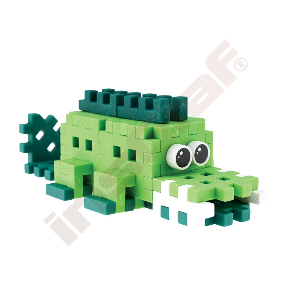 
Waffel-Bausteine Mini - Pocket Pets, Krokodil
