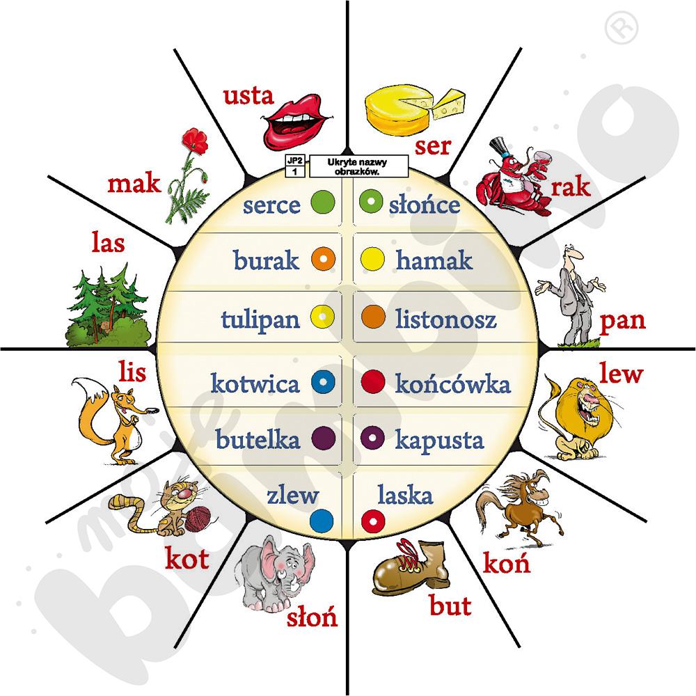 Nauka czytania 2 - paleta