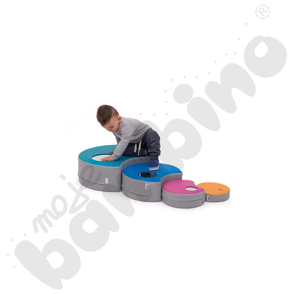 Zestaw Pawie oczko, 4 elem.