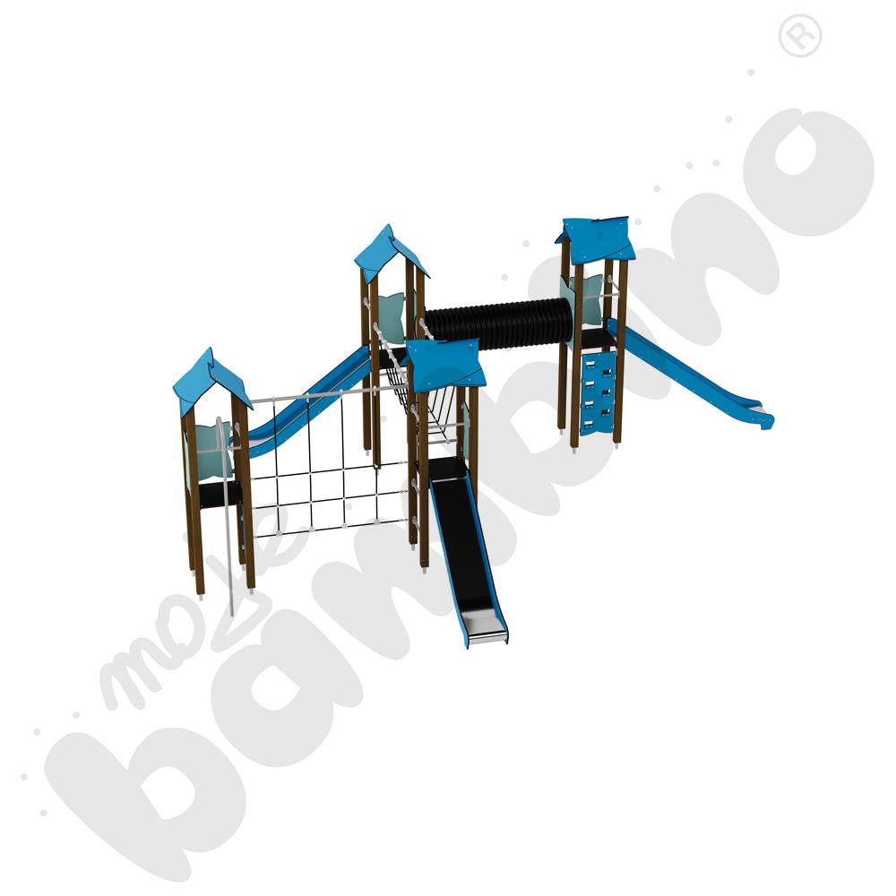 Zestaw Urbi 10, słupy drewniane B