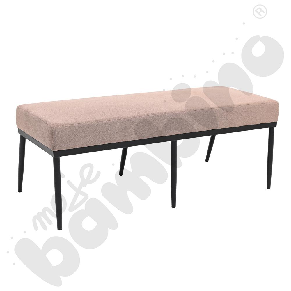 Ławka Xena 2-os. brązowa