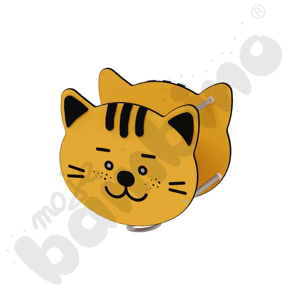 Sprężynowiec Kotek na podstawie metalowej