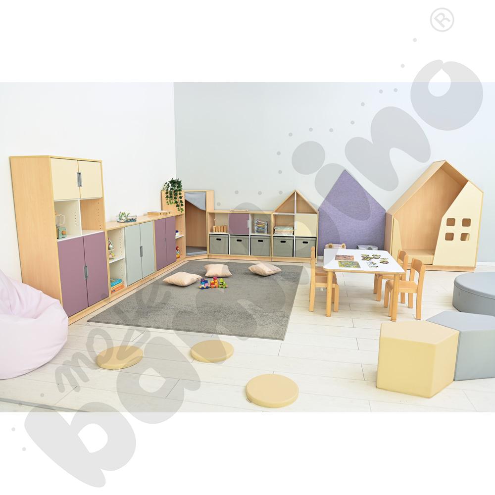 Quadro - zestaw 260, skrzynia klon jasny