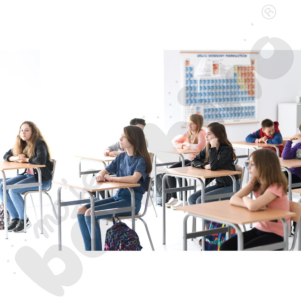 Krzesło D rozm. 6 aluminium