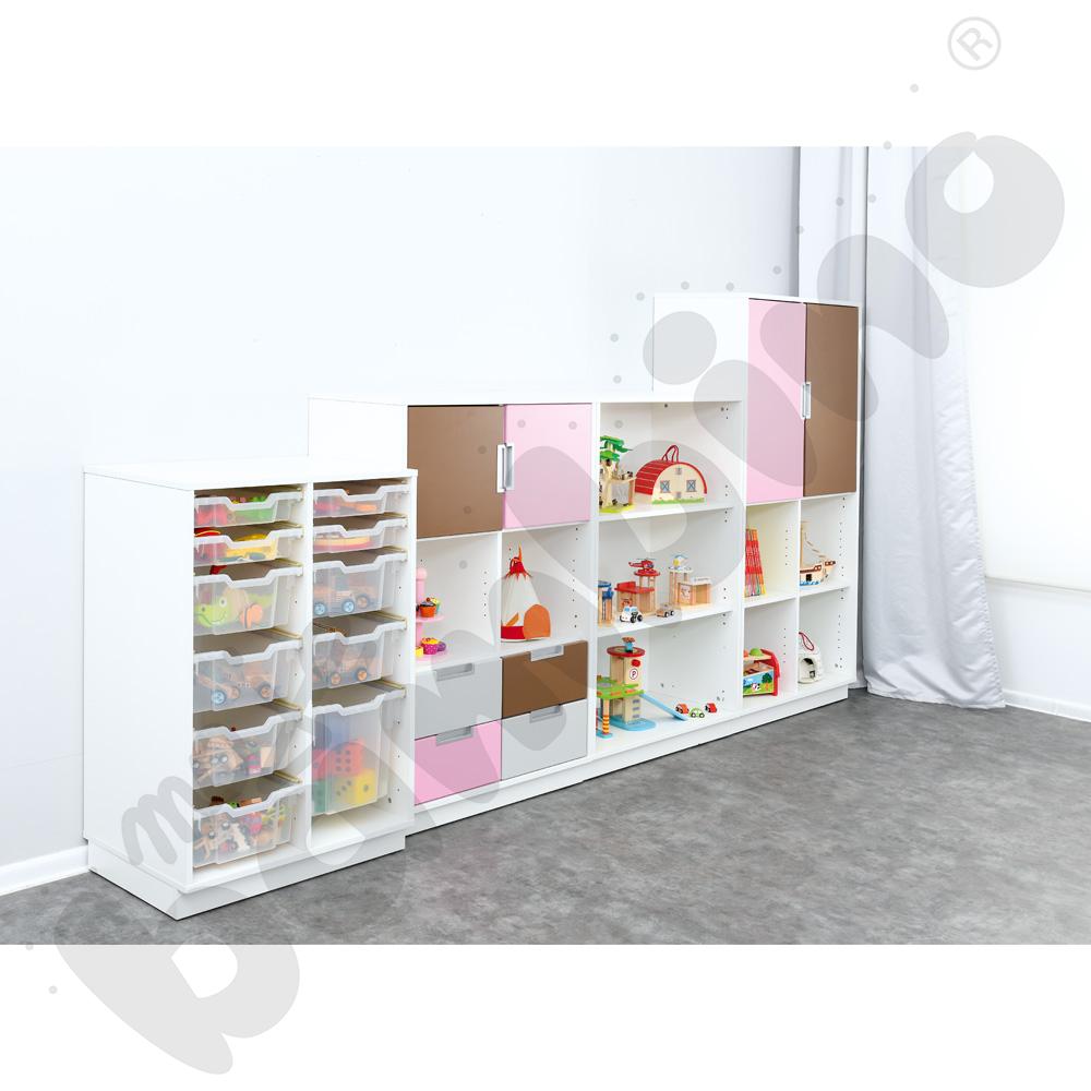 Quadro - zestaw 91, 90 st., biała skrzynia