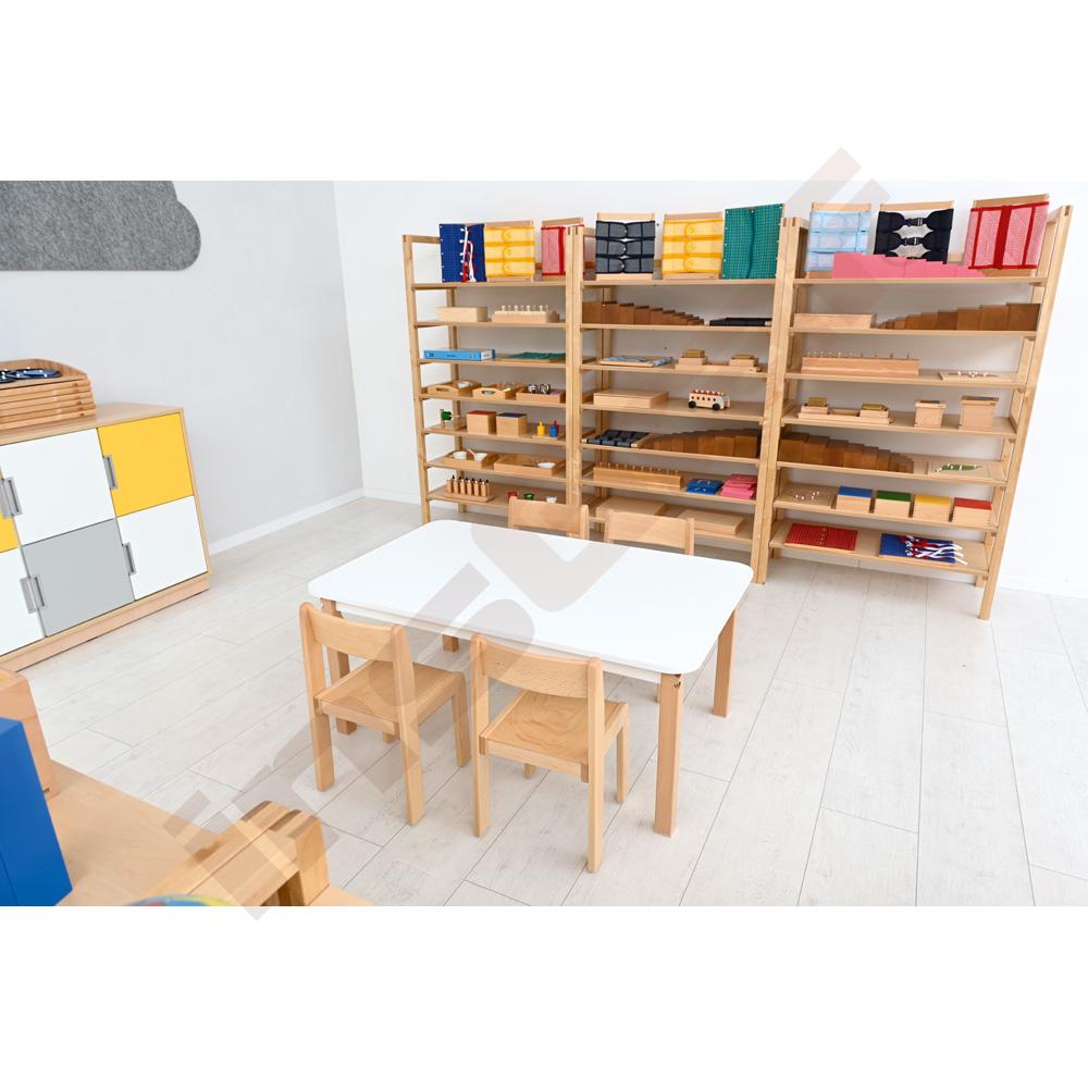 Regály Flexi na edukační pomůcky, výška 160 cm